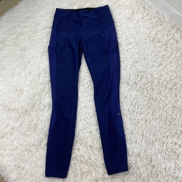 Lululemon Sleet Sprinter Tight Hero Blue - Picture 1 of 12